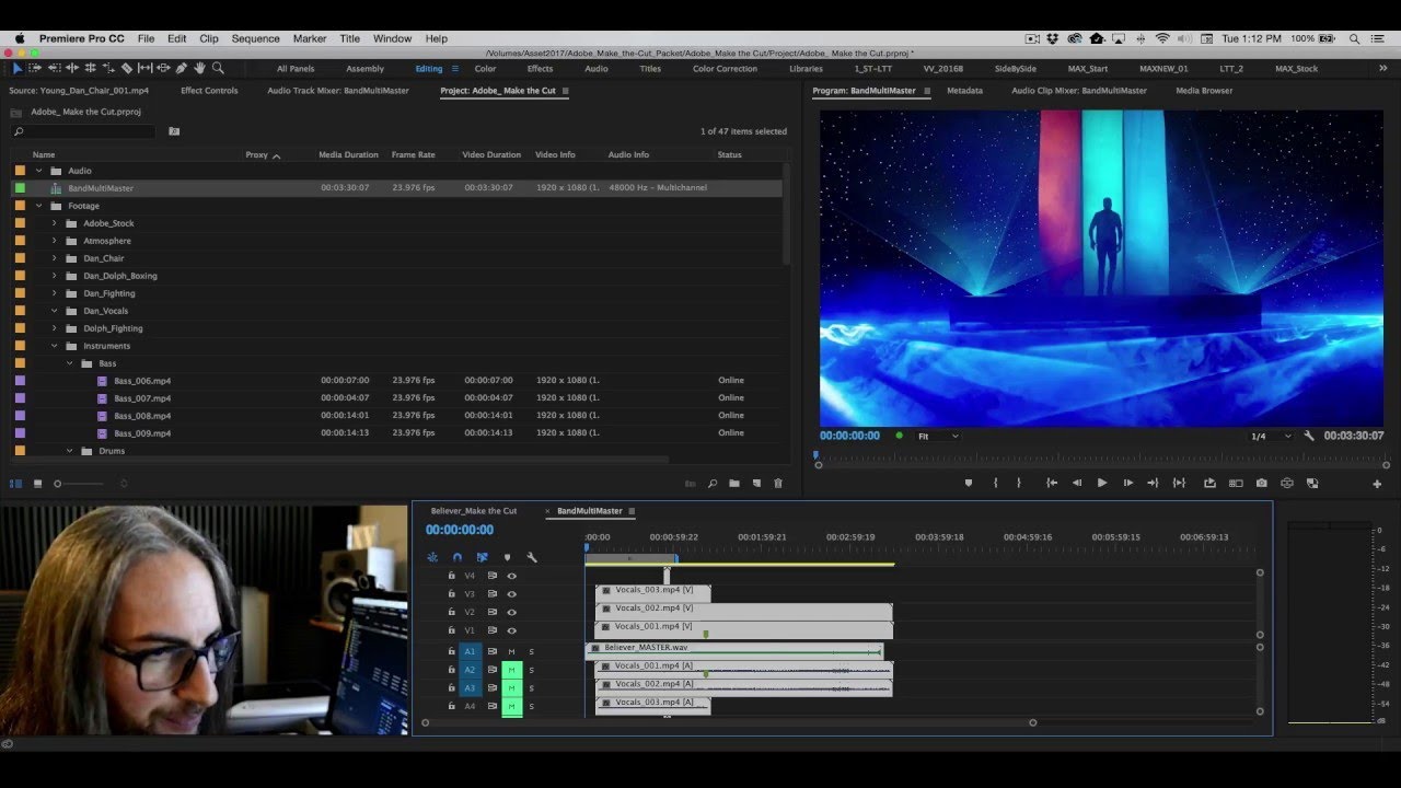 premiere pro sequence